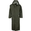 Manteau cir� long Isofarmer par Guy Cotten, Vert - Taille S
