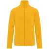 Veste polaire zipp�e Homme 300g/m2 par Kariban, Jaune - Taille S
