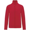 Veste polaire zipp�e Homme 300g/m2 par Kariban, Rouge - Taille S