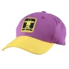 Casquette Trapper en Coton par Guy Cotten, Rose/Jaune