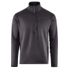 Pull sous-v�tement thermique Grundies Thermal � Zip par Grund�ns, Noir - Taille S