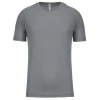  Tee-shirt technique manches courtes Homme 140 g par Proact, Gris - Taille XXL