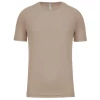  Tee-shirt technique manches courtes Homme 140 g par Proact, Beige - Taille XXL