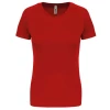  Tee-shirt technique manches courtes Femme 140 g par Proact, Rouge - Taille XS