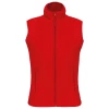 Gilet Micropolaire sans manches Femme par Kariban, Rouge - Taille S