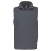 Gilet Micropolaire sans manches Homme par Kariban, Gris fonc� - Taille S