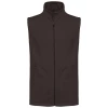 Gilet Micropolaire sans manches Homme par Kariban, Marron - Taille S