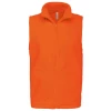 Gilet Micropolaire sans manches Homme par Kariban, Orange - Taille S