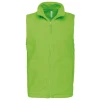 Gilet Micropolaire sans manches Homme par Kariban, Lime - Taille S