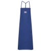 Tablier industriel et laitier 999HWST PVC bretelles en X par Stormline, Bleu 