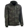 Veste softshell Kameleon par Juba, Vert camouflage - Taille S
