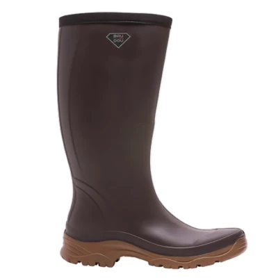 Bottes agricole hiver Artic en polyur�thane doubl�es polaire, Marron - Usage r�gulier - Baudou