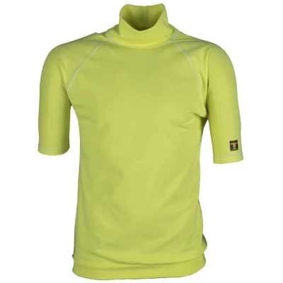 Tee-shirt Top Be-Bop anti UV UPF 50+ tissu Topfex bi �lastique, Jaune fluo - Guy Cotten