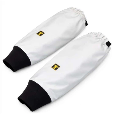 Manchettes Mar�e tissu Glentex �tanches, imperm�ables, Blanc - Manutention milieu humide - Guy Cotten