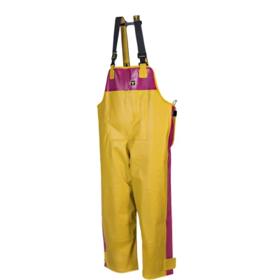 Cotte � bretelle Femme Salsa tissu Nyp�che/Cap Coz �tanche, imperm�able, Jaune/Rose - Guy Cotten