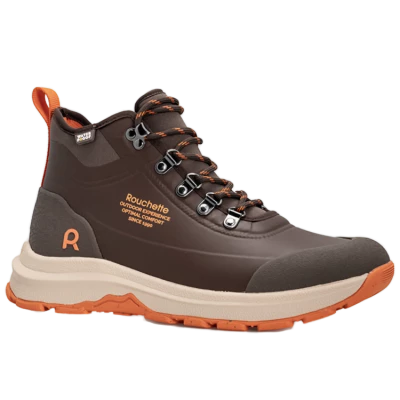 Chaussures montantes Ulysse Marron, �tanche en N�opr�ne - Usage R�gulier - Rouchette