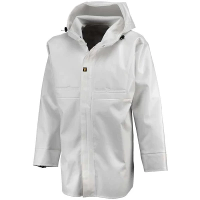 Veste cir� Heracles tissu Cap Coz/Nylp�che �tanche, imperm�able Blanc - Protection chimique type 4 - Guy Cotten