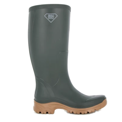 Bottes agricole Apache en polyur�thane, Vert - Usage intensif - Baudou