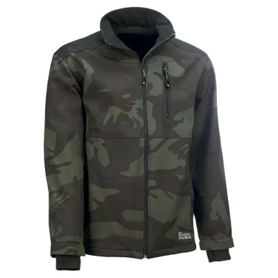 Veste softshell Kameleon par Juba, Vert camouflage - Taille S - Juba