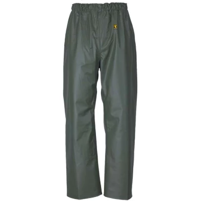 Pantalon cir� Pouldo tissu 420 �tanche, imperm�able, Vert - Guy Cotten