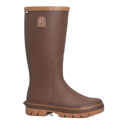 Botte agricole SILO en caoutchouc Marron - Usage intensif - Rouchette