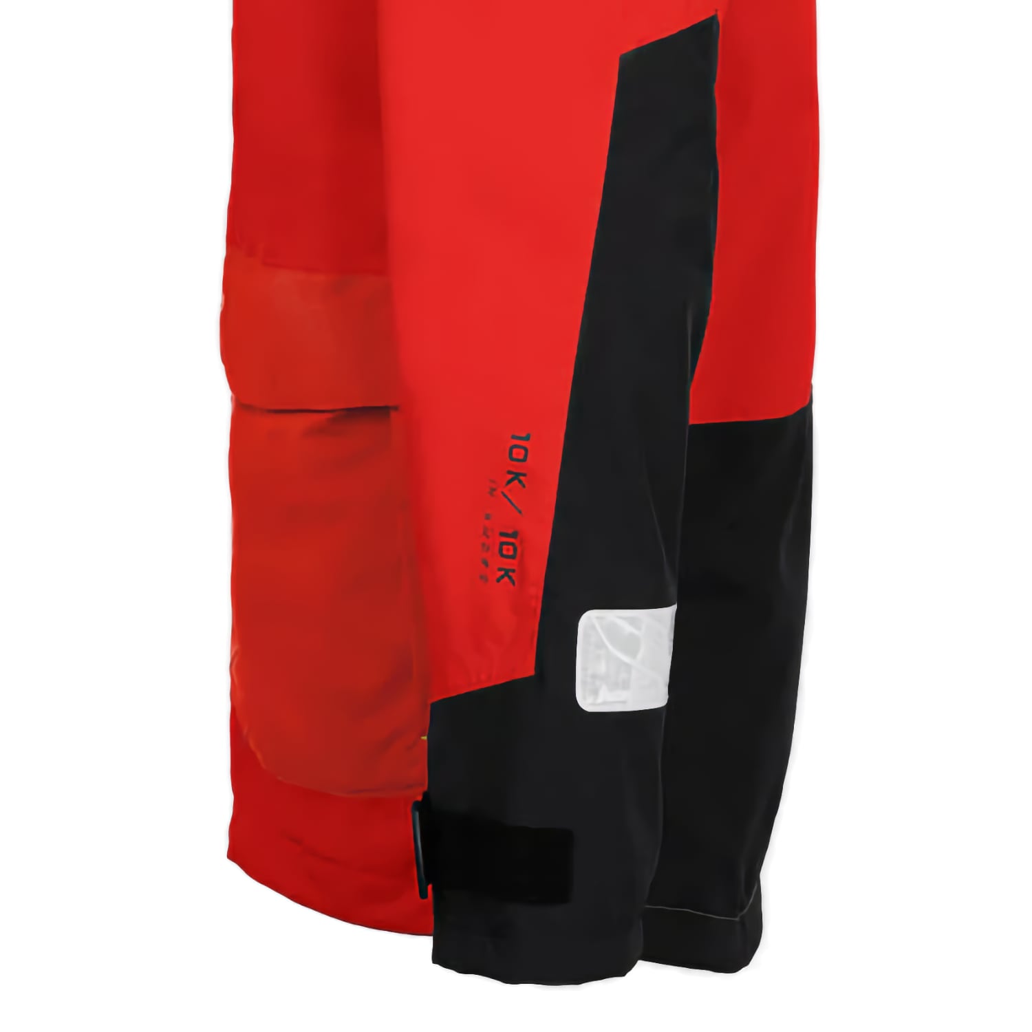 Détail poignet serrage par Velcro