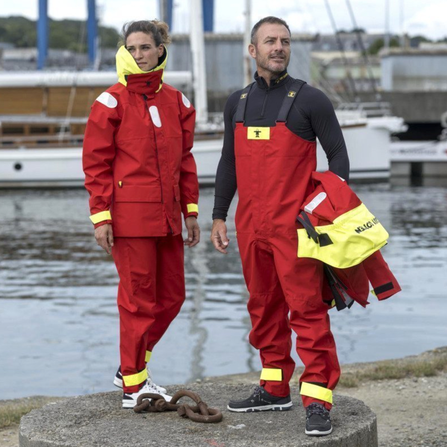 Vue salopette portée