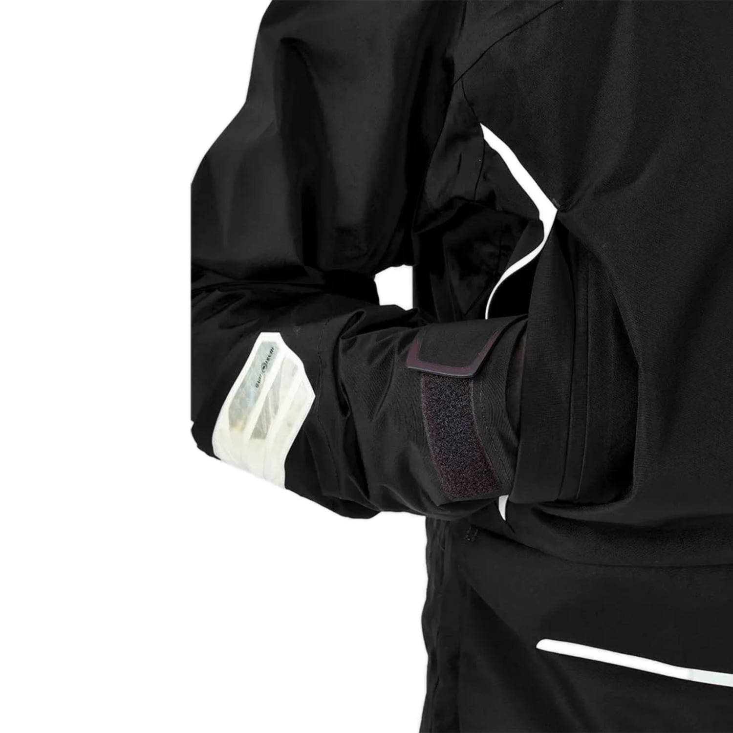 Détail manche velcro