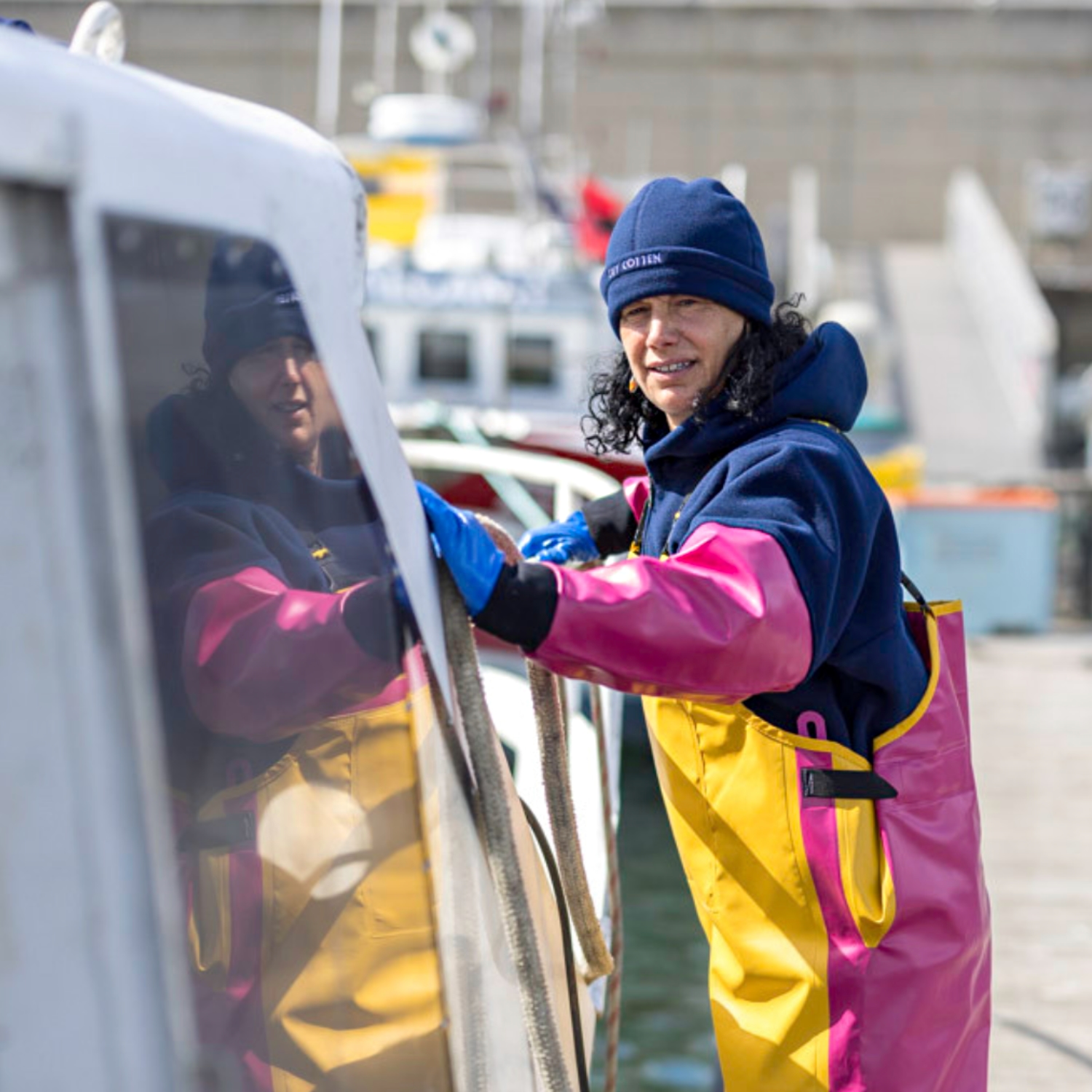 Détail réglage à la taille