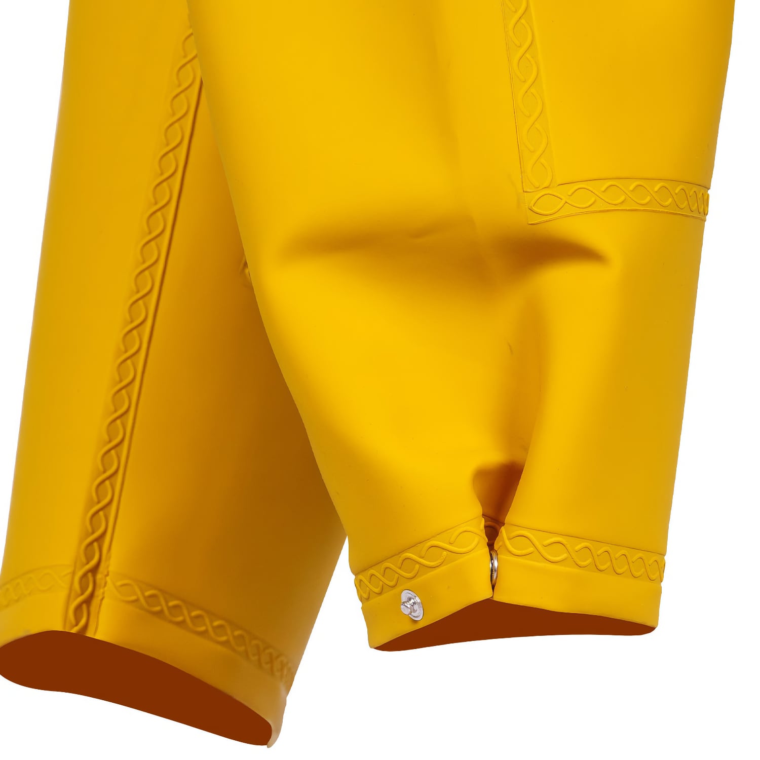 Détail bas de pantalon réglable