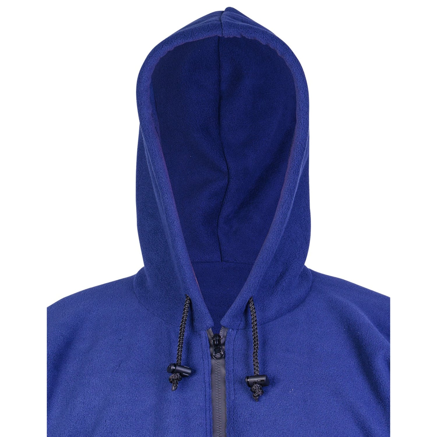 Détail zip et cordon de serrage