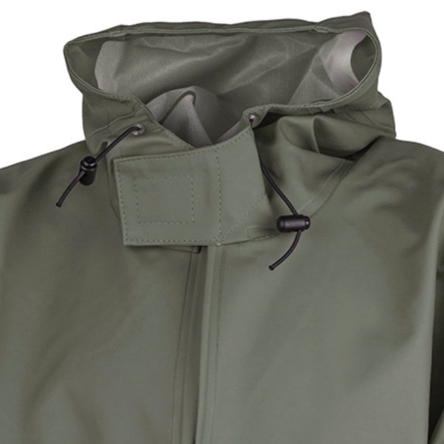 Détail col et capuche