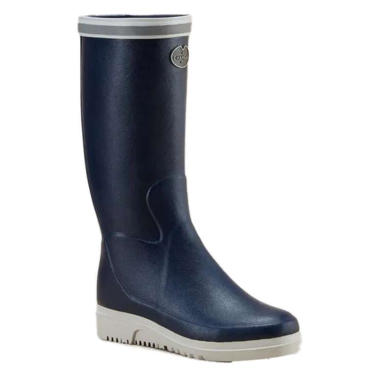 Bottes Marine Evo doublées Ponti Femme Marine - Le Chameau